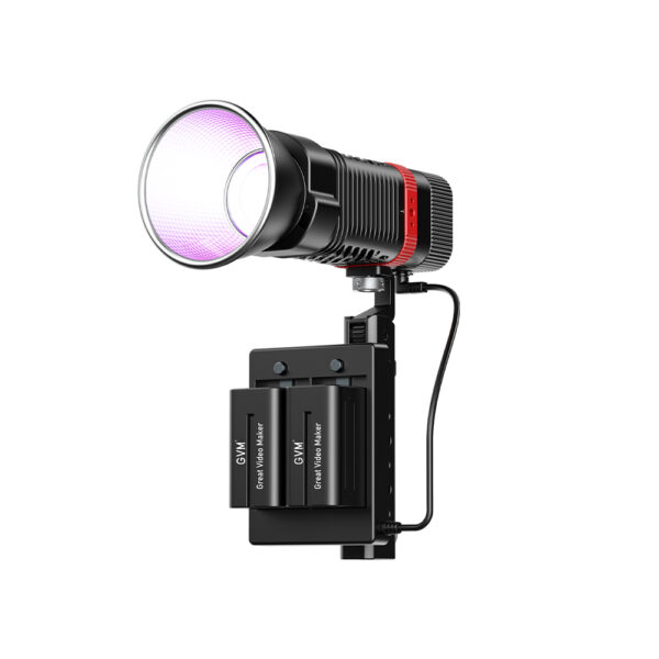 GVM-PL60C External 60W RGB Flashlight
