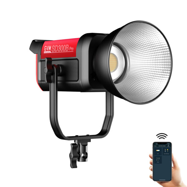 GVM PRO-SD300B 300W Bi-Color Monolight(V-mount & Mesh Bluetooth) - 图片 20