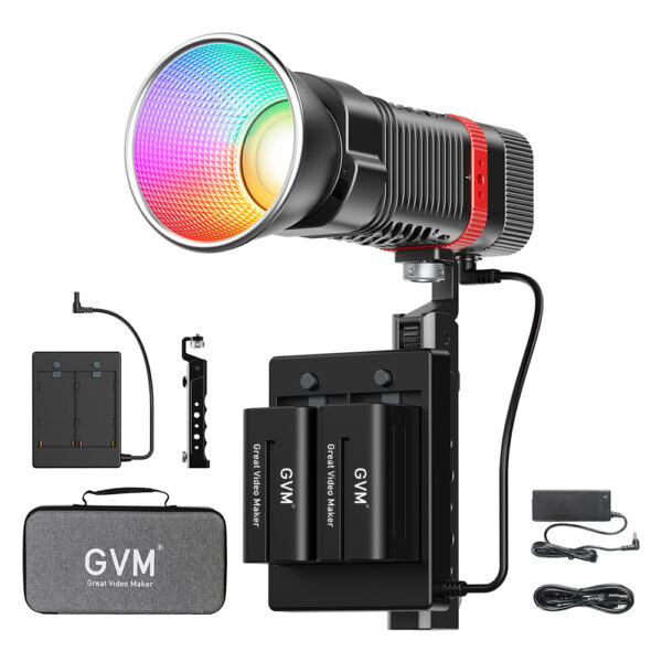 GVM-PL60C External 60W RGB Flashlight - Image 3