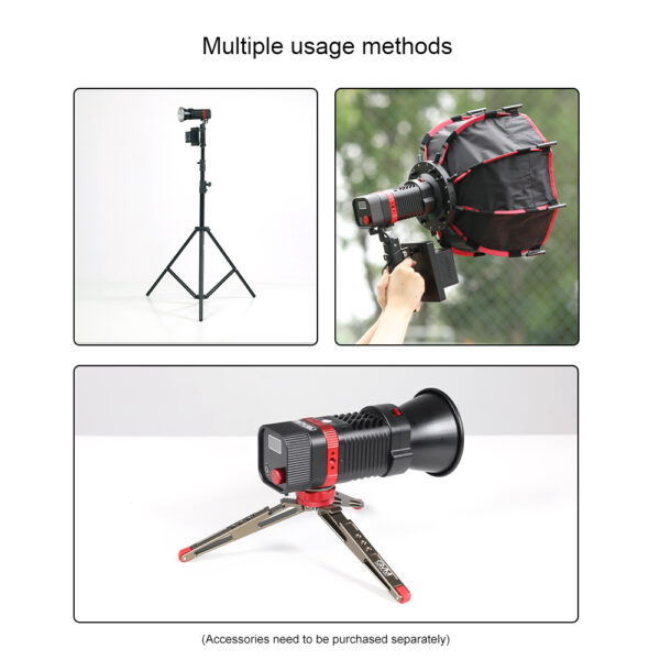 GVM-PL60B External model 60W flashlight light (dual color temperature) - Image 5