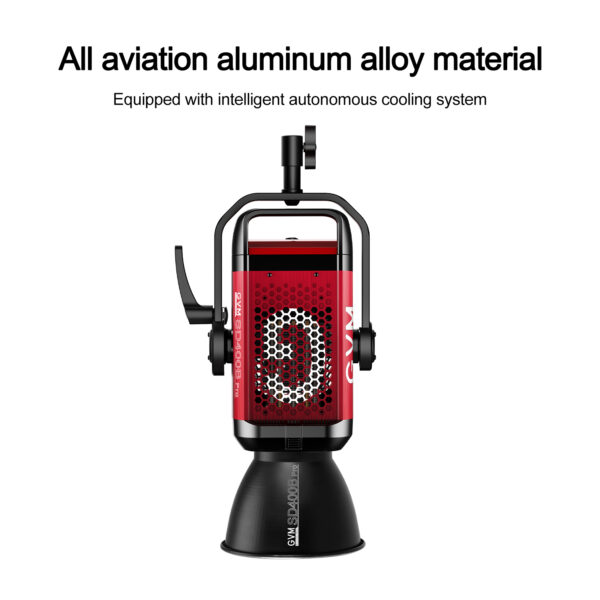 GVM PRO-SD400B 400W Bi-Color Monolight(V-mount && Mesh Bluetooth) - Image 18