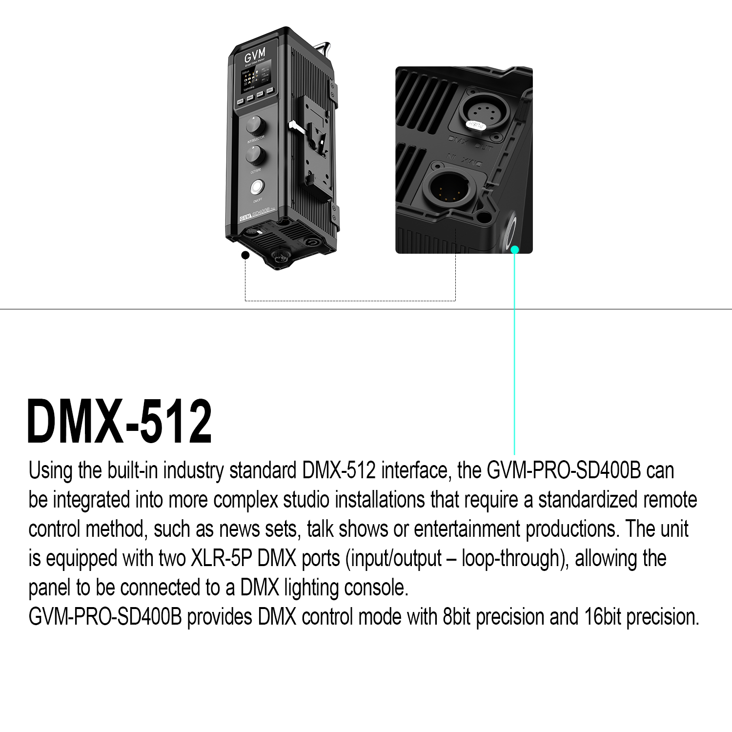 PROseries 25 SD400B-DMX