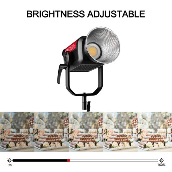 GVM PRO-SD500B 500W Bi-Color Monolight(V-mount && Mesh Bluetooth) - Image 17