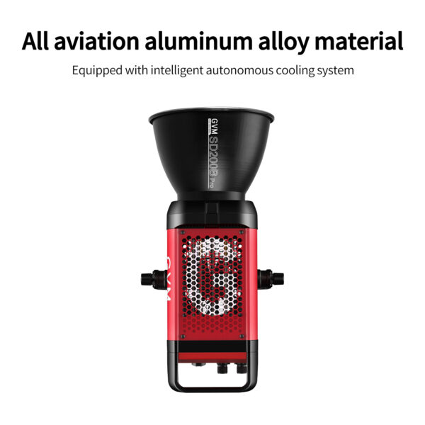 GVM PRO-SD200B 200W Bi-Color Monolight(V-mount && Mesh Bluetooth) - 图片 17