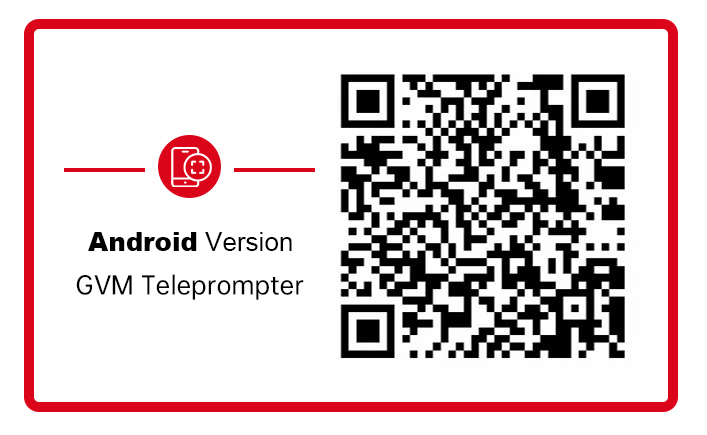 Download GVM App 4 GVM Teleprompter安卓英文