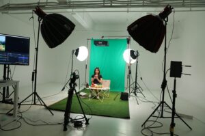 Now using professional studio lighting
