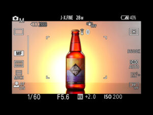 Product image of uneven lighting