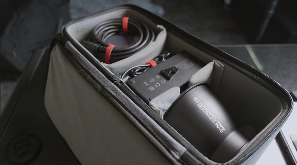 Carrying case for lighting kit